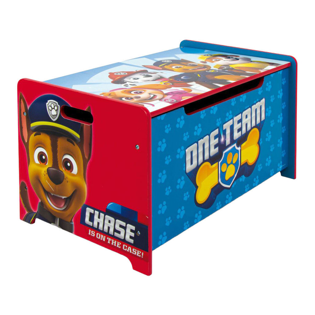 Houten Speelgoedkist Paw Patrol