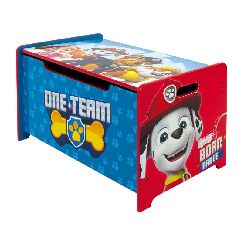 Houten Speelgoedkist Paw Patrol