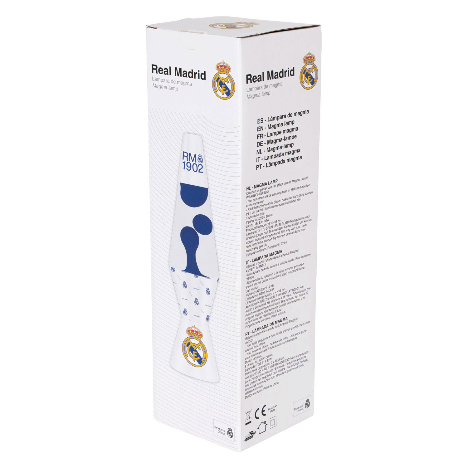 Lampe de poche Real Madrid - 36 cm
