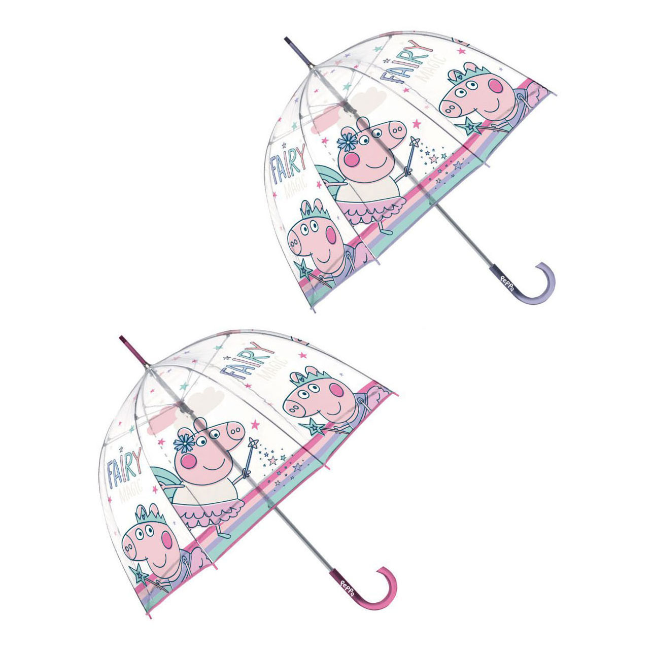Transparante Paraplu Peppa Pig