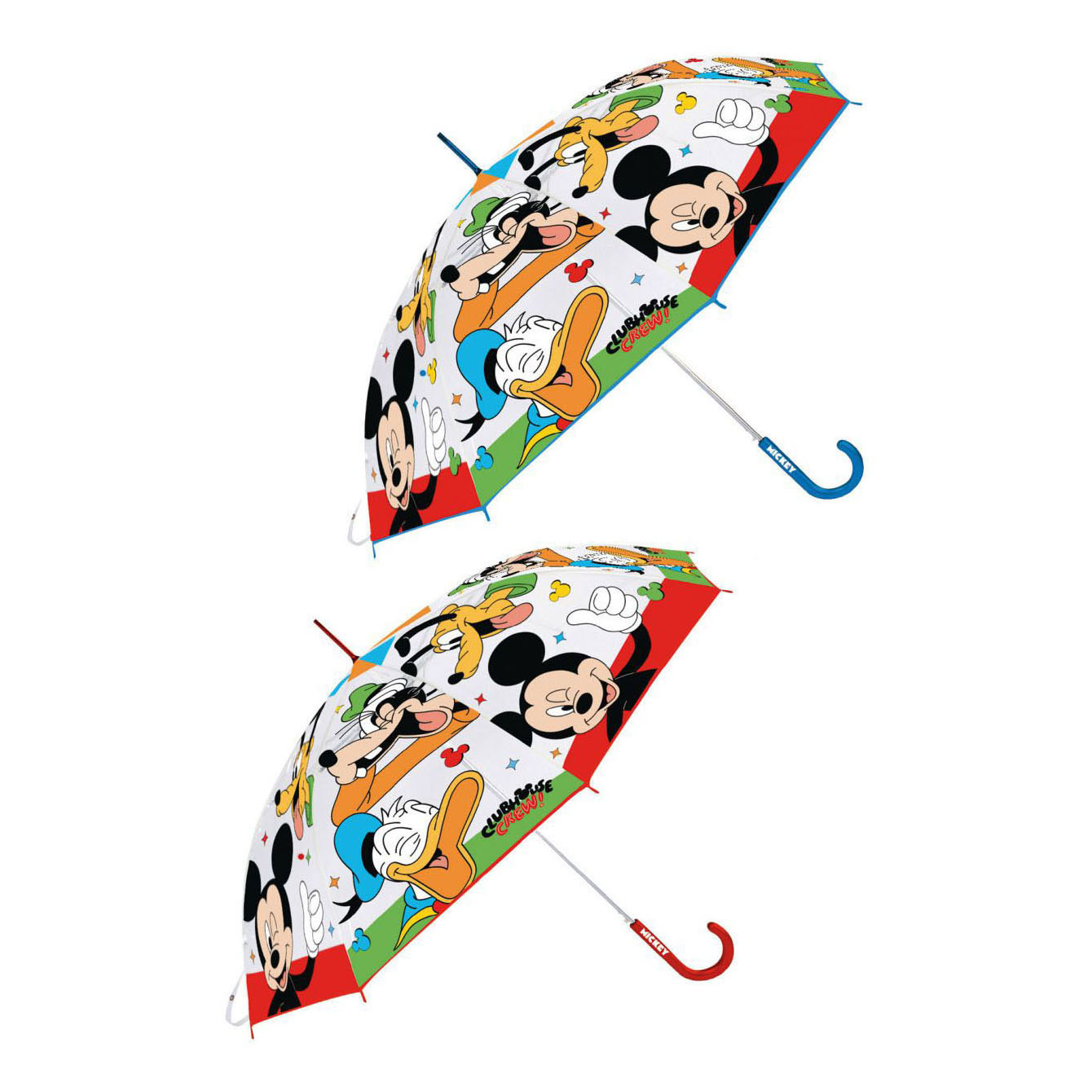 Transparante Paraplu Mickey Mouse