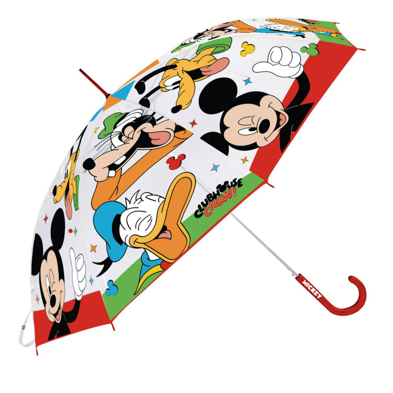 Transparante Paraplu Mickey Mouse