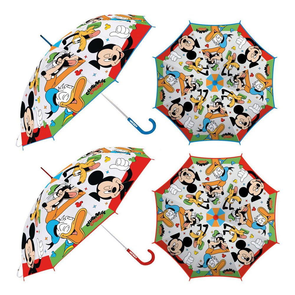 Transparante Paraplu Mickey Mouse