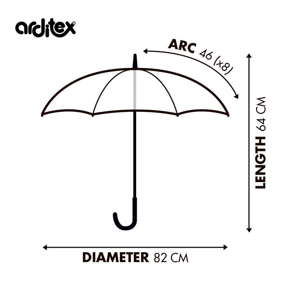 Transparante Paraplu Mickey Mouse
