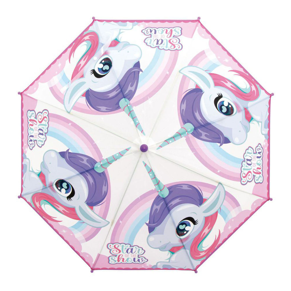 Transparante Paraplu Eenhoorn