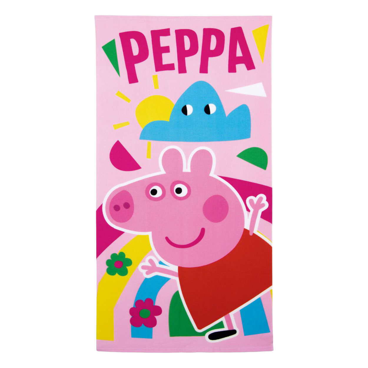 Serviette de bain Peppa Pig - 70 x 140 cm