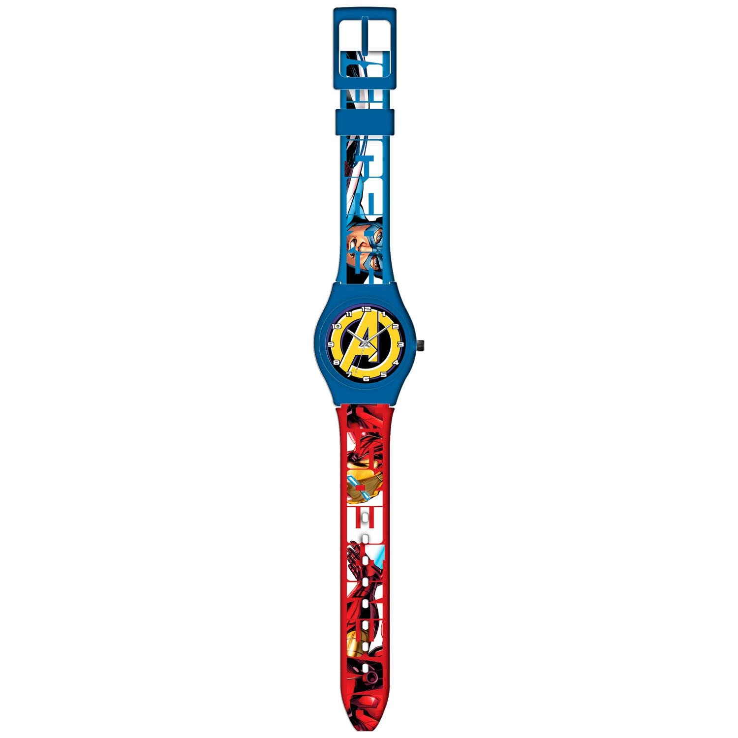 „Avengers in Metal Box“ Armbanduhr