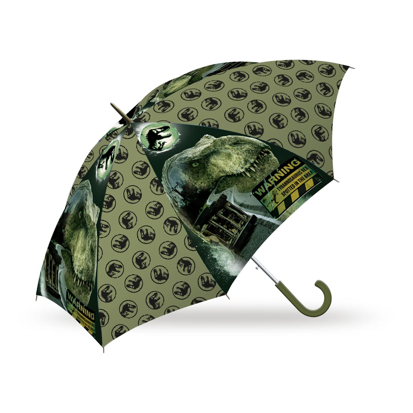 Jurassic World Paraplu Groen