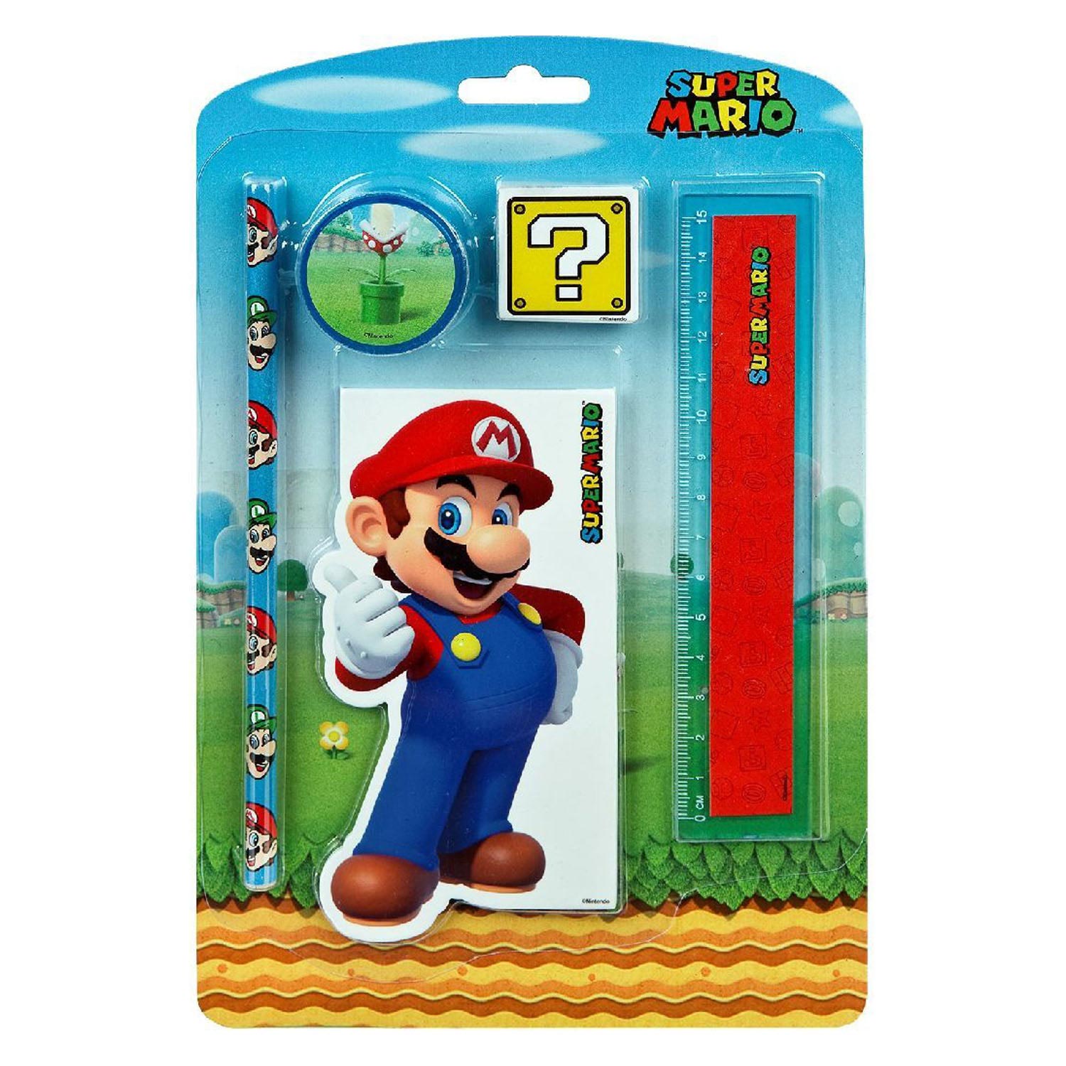 Geladen Behoort Cornwall Super Mario Stationery Set, 5dlg. online kopen? | Lobbes Speelgoed