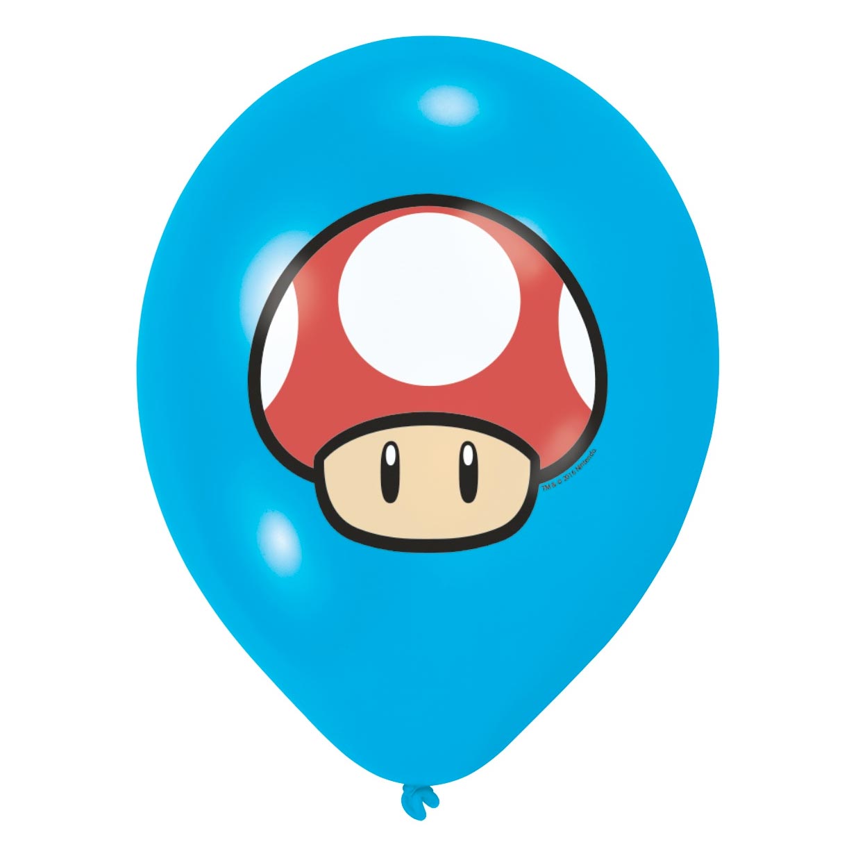 Ballons en latex Super Mario , 6 pièces.
