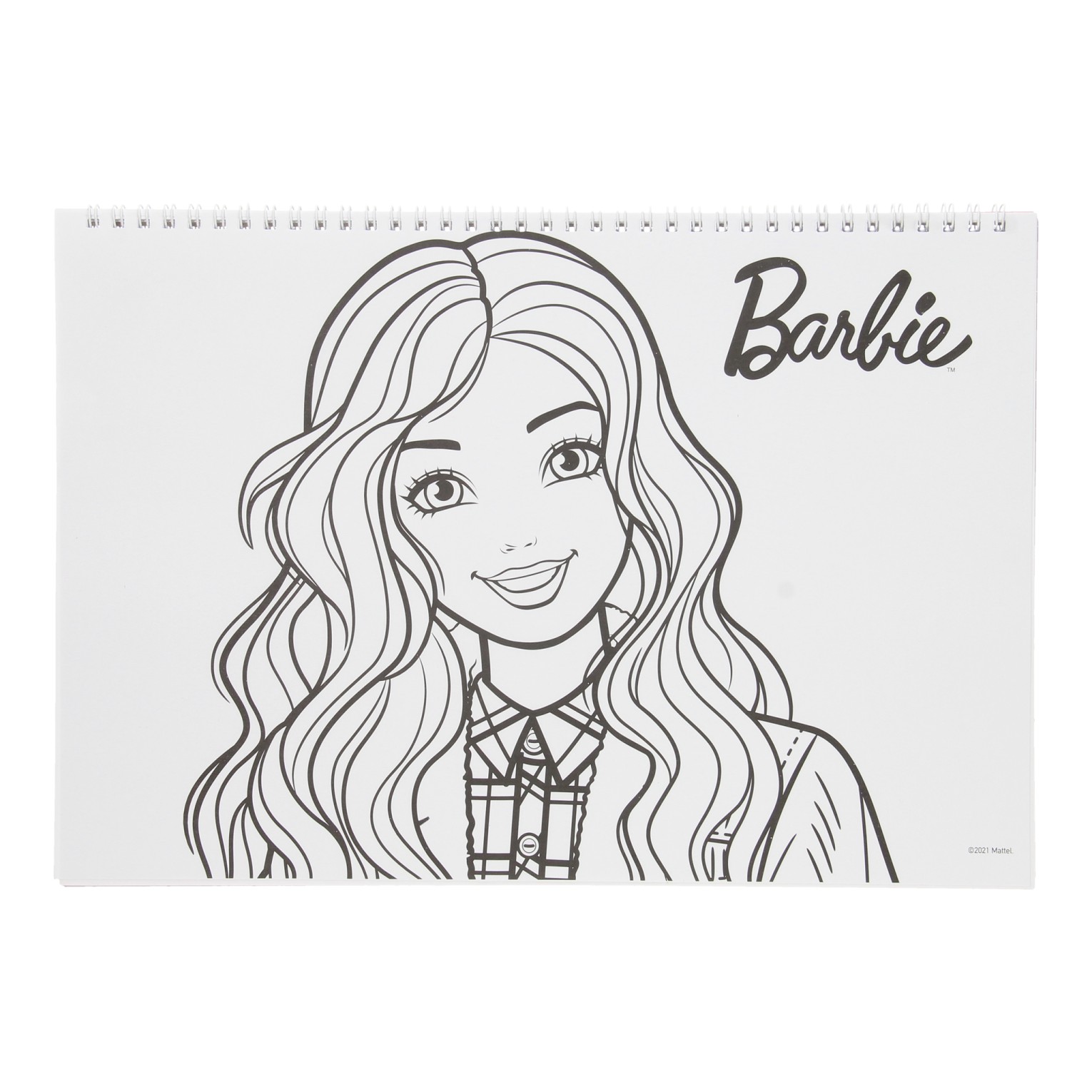 Schetsblok Barbie met Stickers