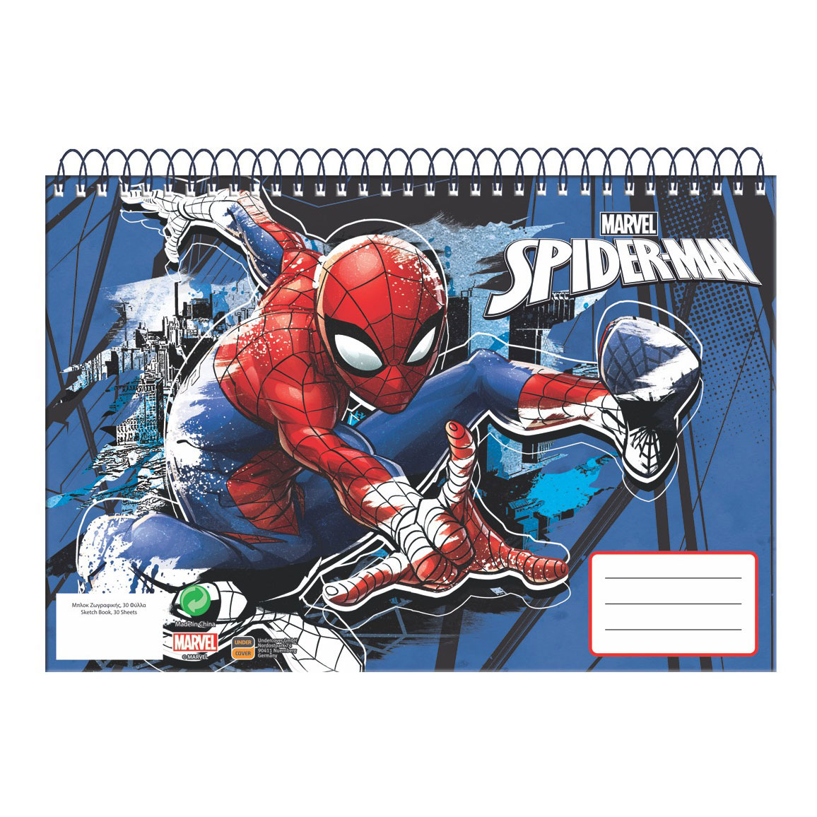 gebonden korting IJver Schetsboek Spiderman online kopen? | Lobbes Speelgoed