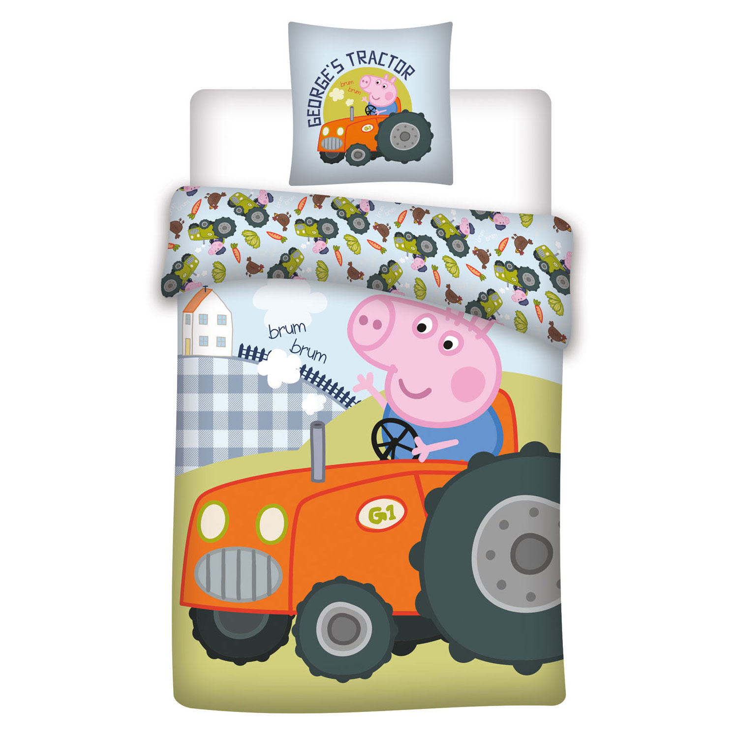 Dekbedovertrek Peppa Pig, online kopen | Lobbes Speelgoed