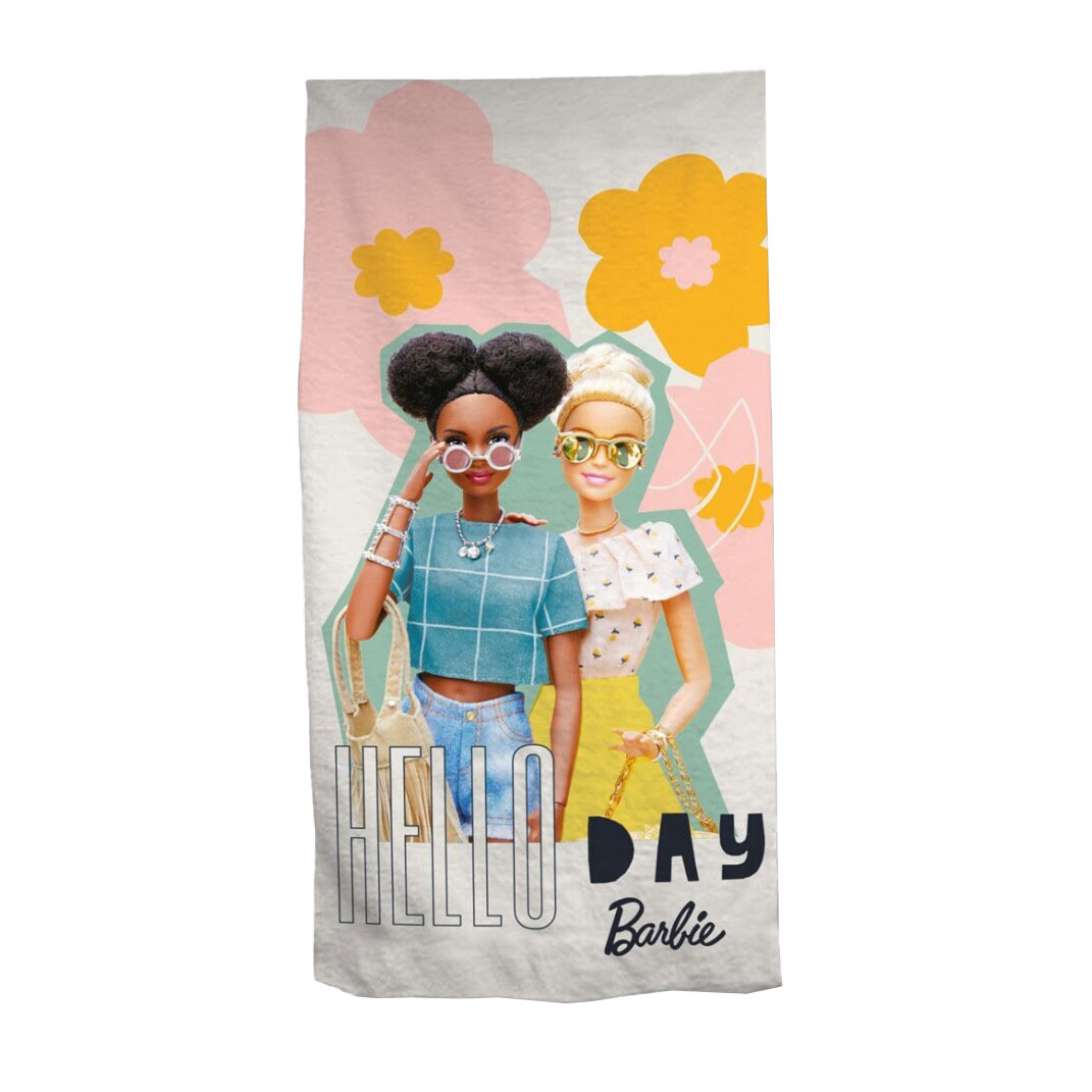 Serviette de plage Barbie Beach, 70x140cm