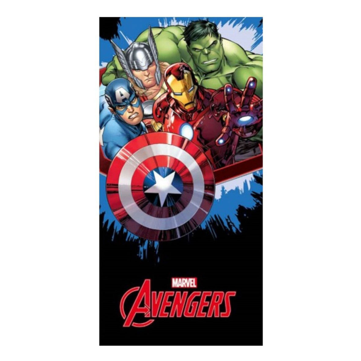 Serviette de plage Avengers, 70x140cm