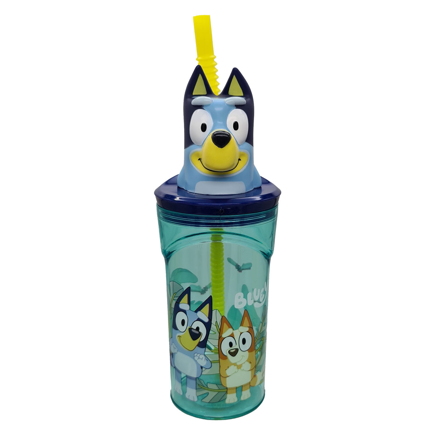 Strohbecher Bluey 3D Figure, 360ml