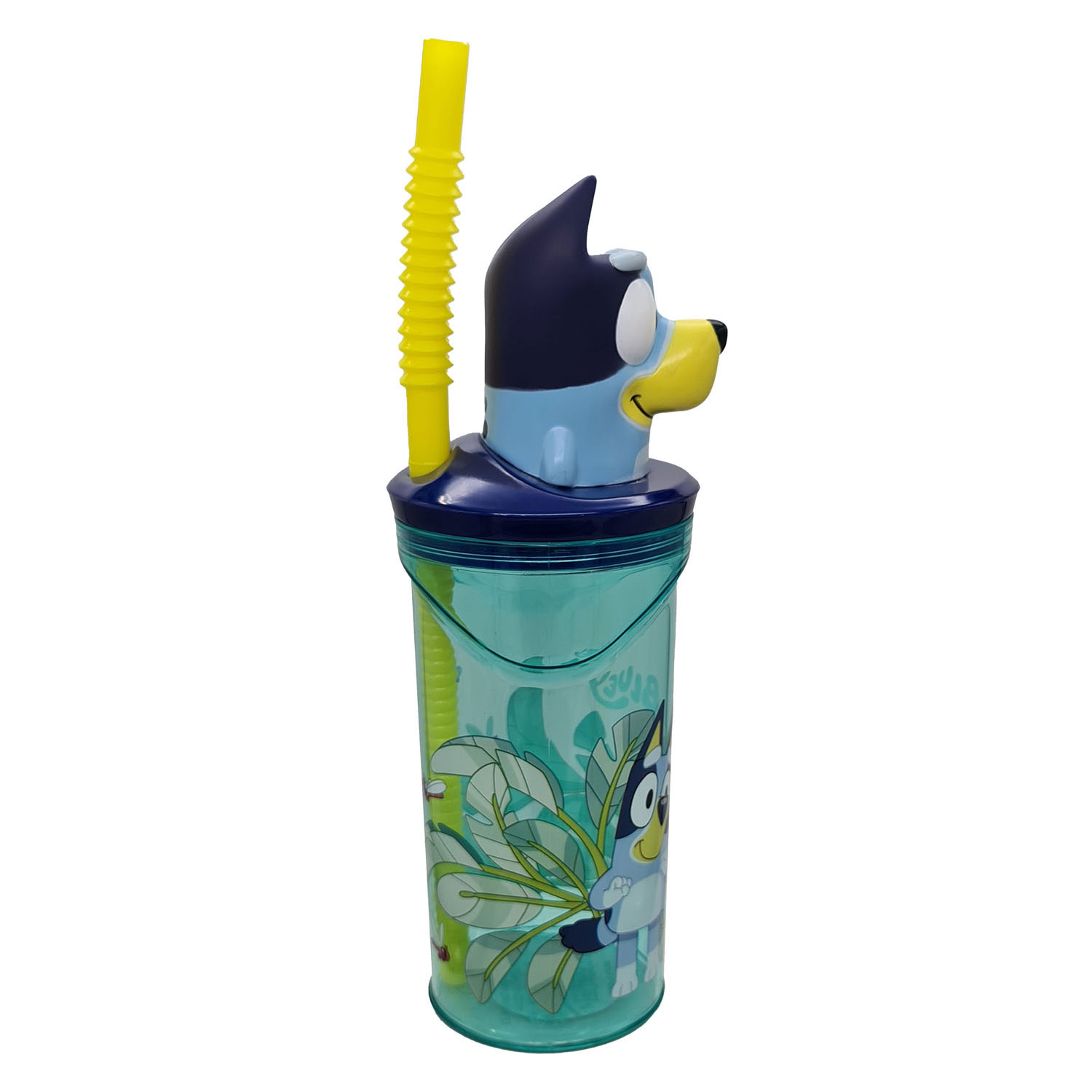 Strohbecher Bluey 3D Figure, 360ml