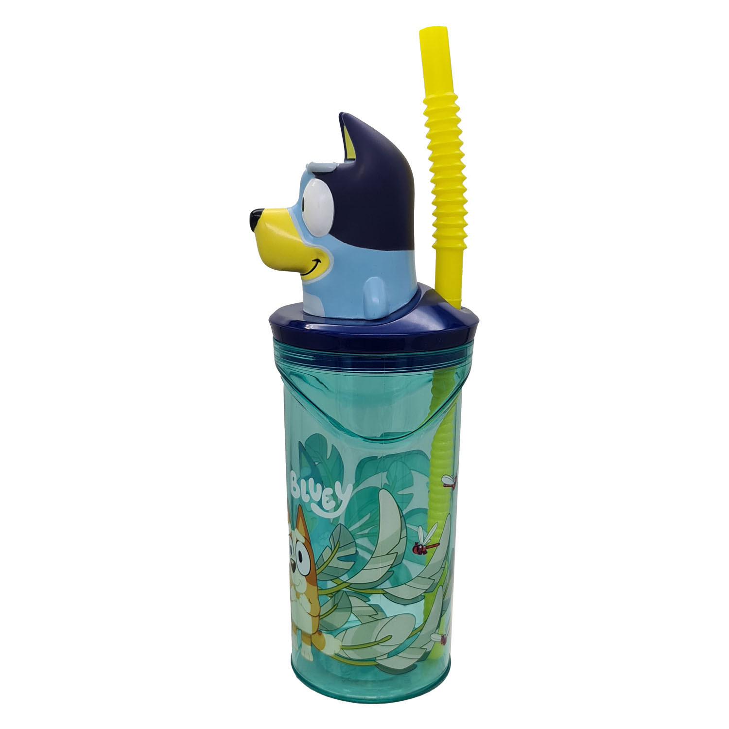 Strohbecher Bluey 3D Figure, 360ml