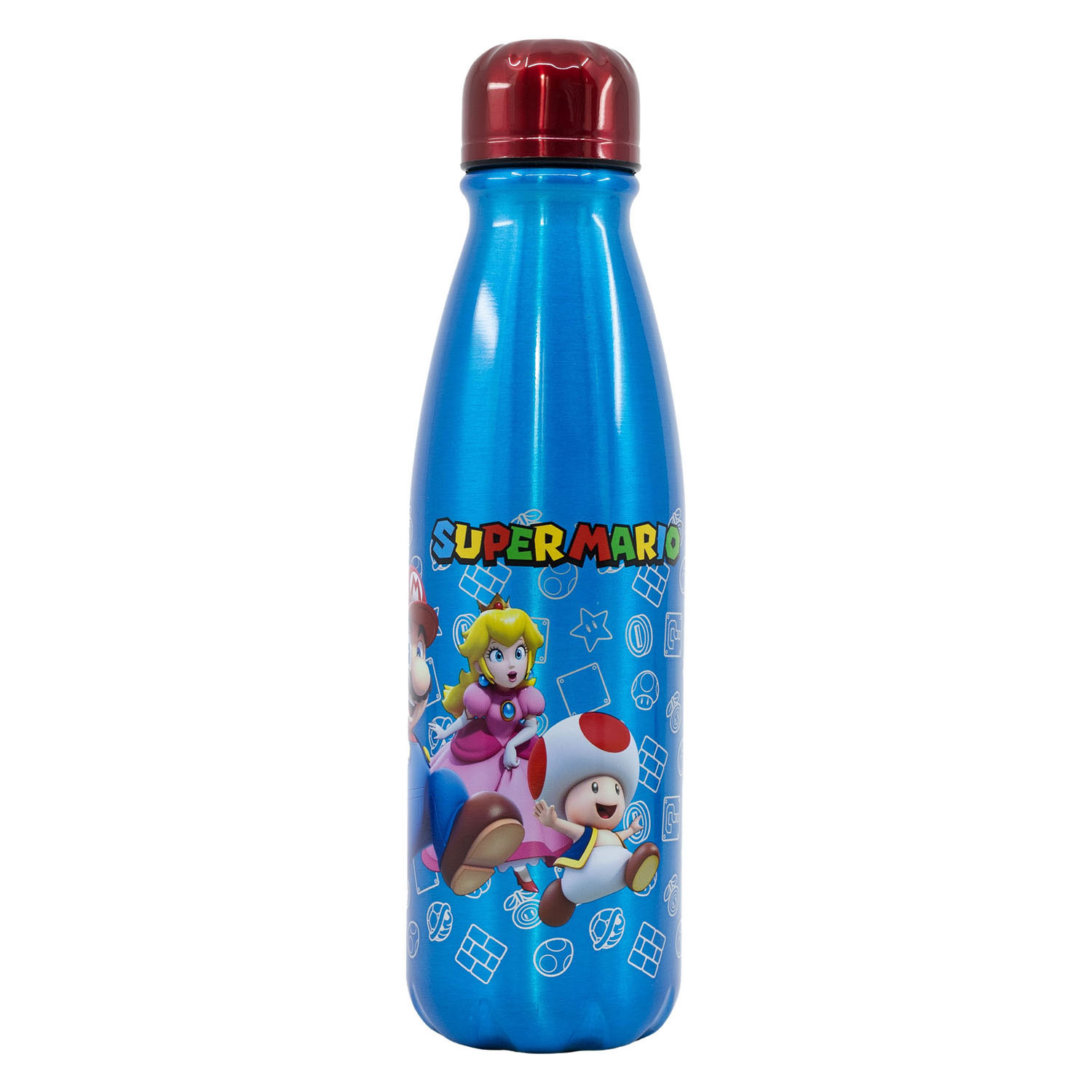 Gourde Aluminium Super Mario, 600ml