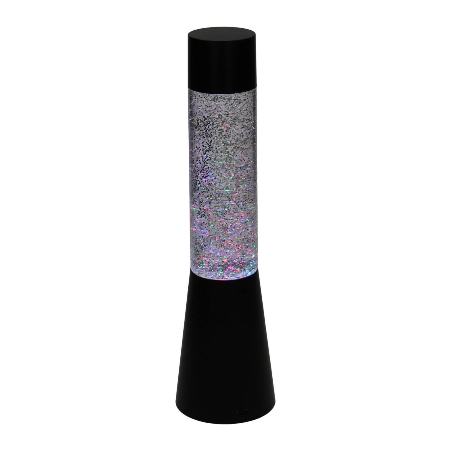 Glitter LED Lamp Kleurveranderend, 33cm