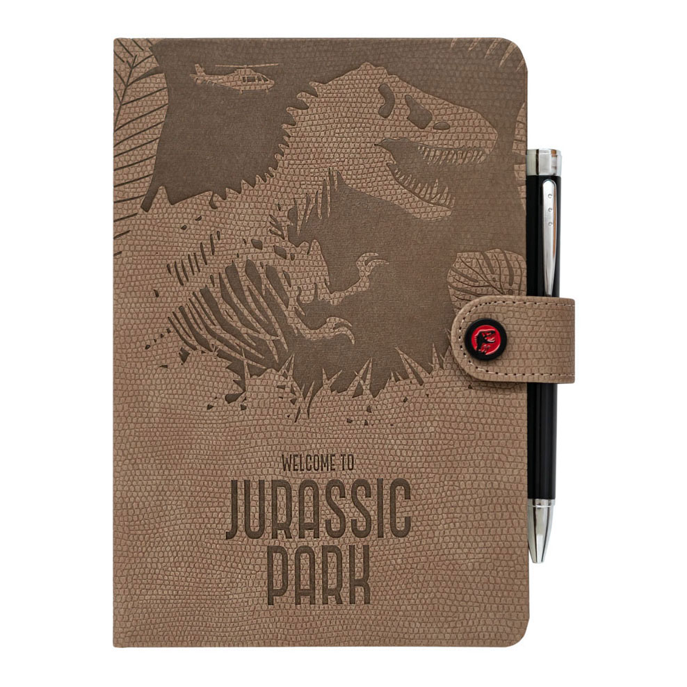 Carnet Premium A5 Jurassic Park avec stylo