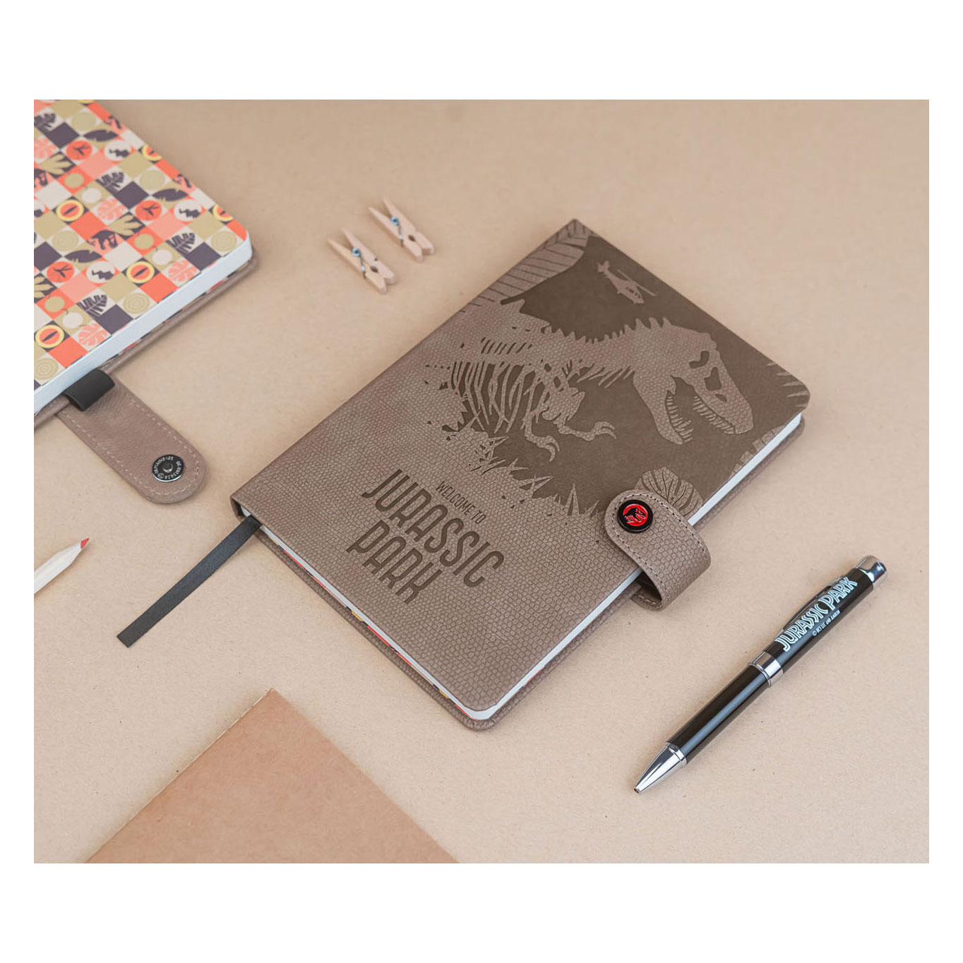 Carnet Premium A5 Jurassic Park avec stylo