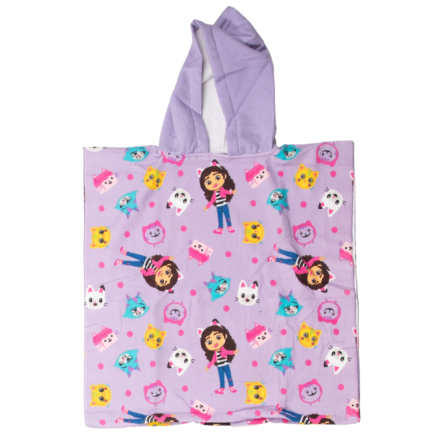 Serviette Poncho Gabby et la maison magique