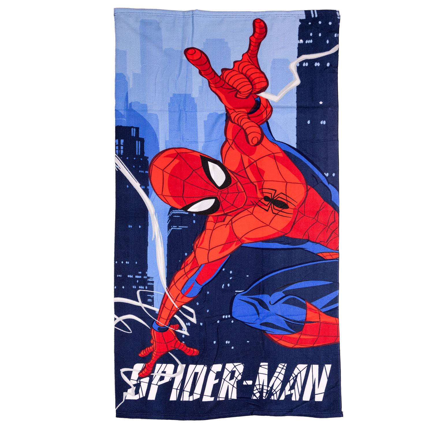 Strandlaken Spiderman, 140x70cm