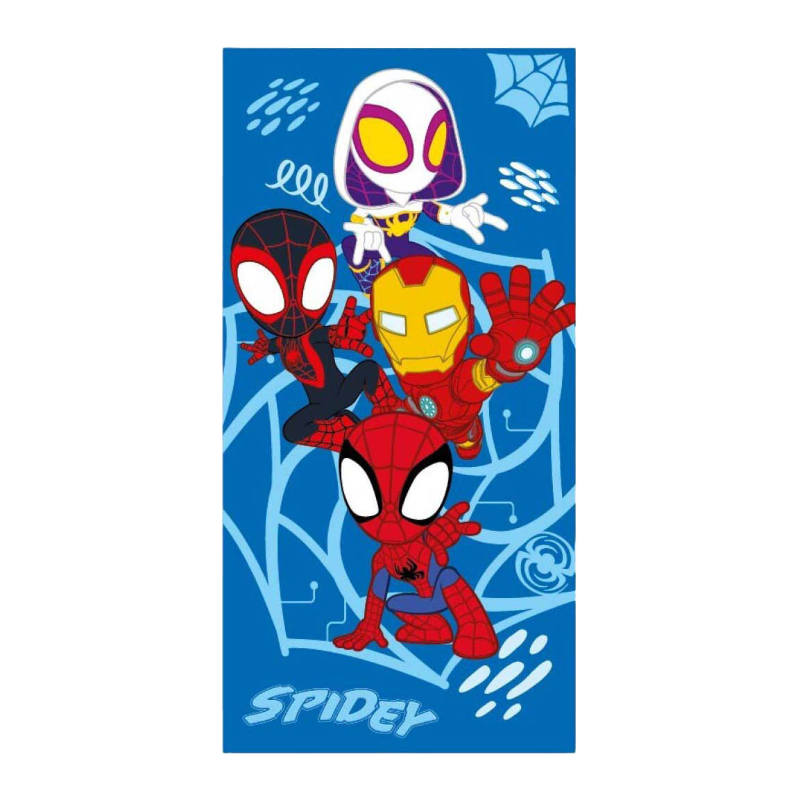 Strandlaken Spidey, 140x70cm