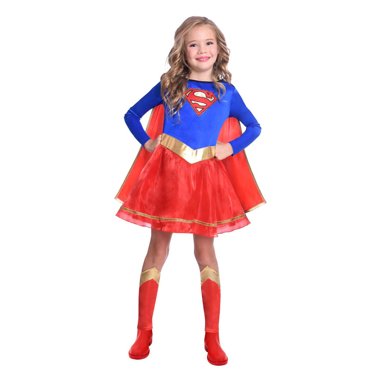 Déguisement Supergirl pour enfants - 4-6 ans