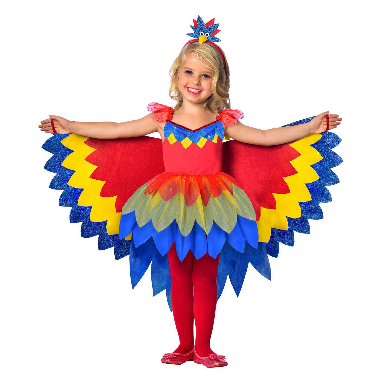 Déguisement de perroquet pour enfant - 5-6 ans