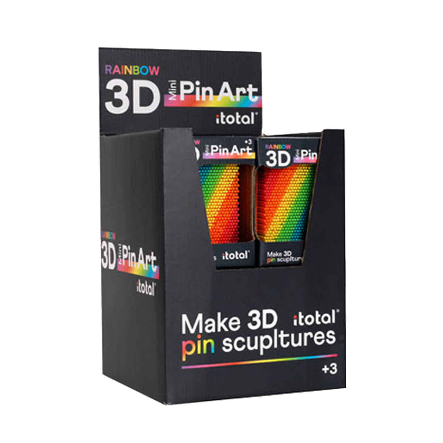 PinArt Rainbow Colors Erstellen Sie Ihren eigenen 3D-Druck