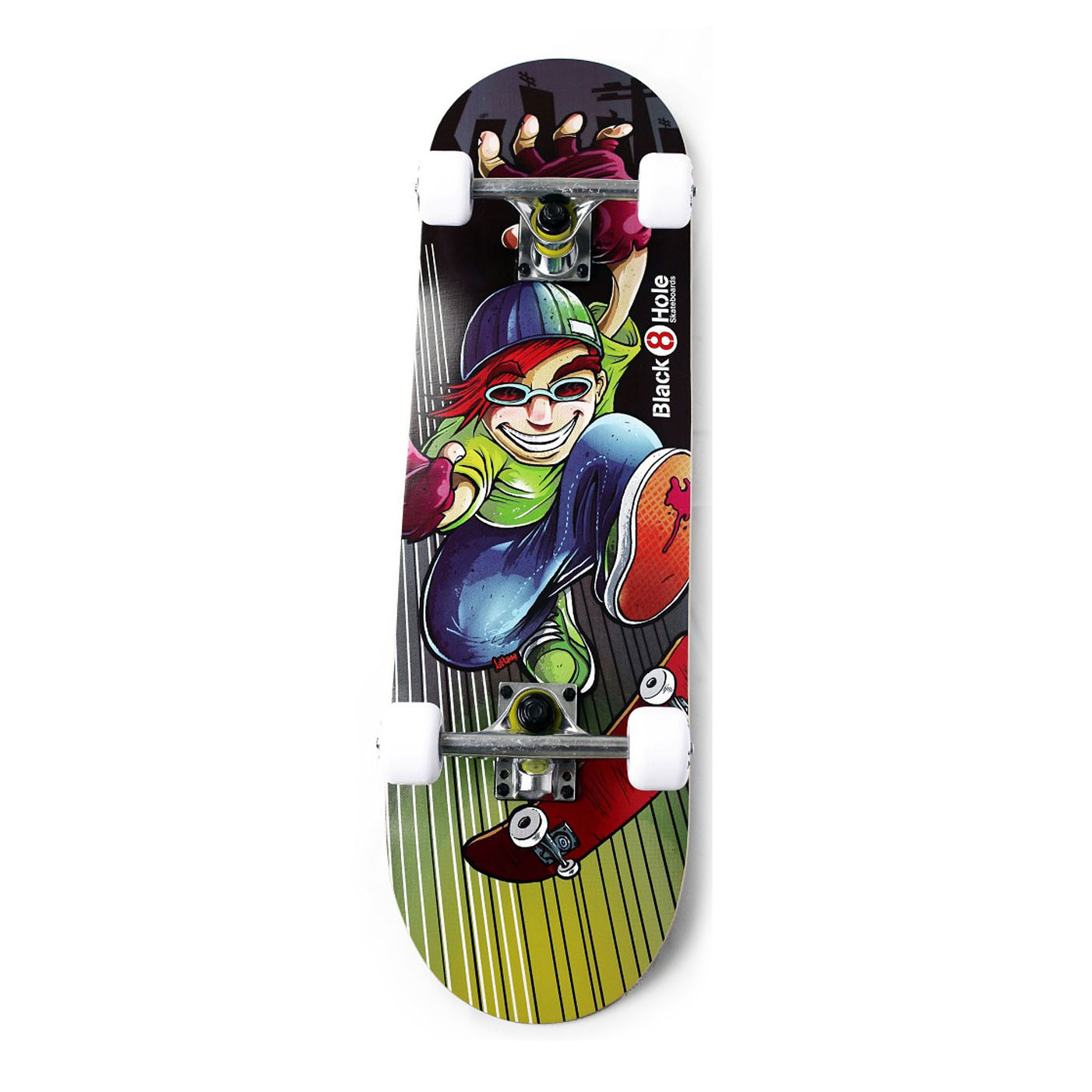 Skateboard Black8Hole Skaterboy