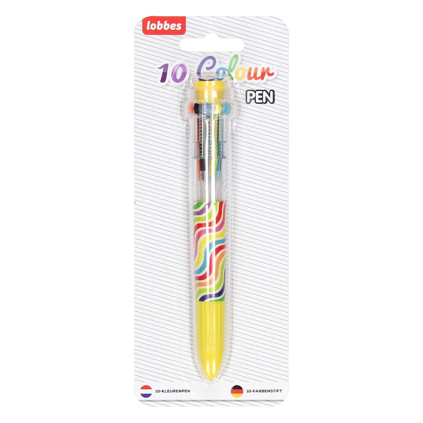 Stylo 10 couleurs Lobbes