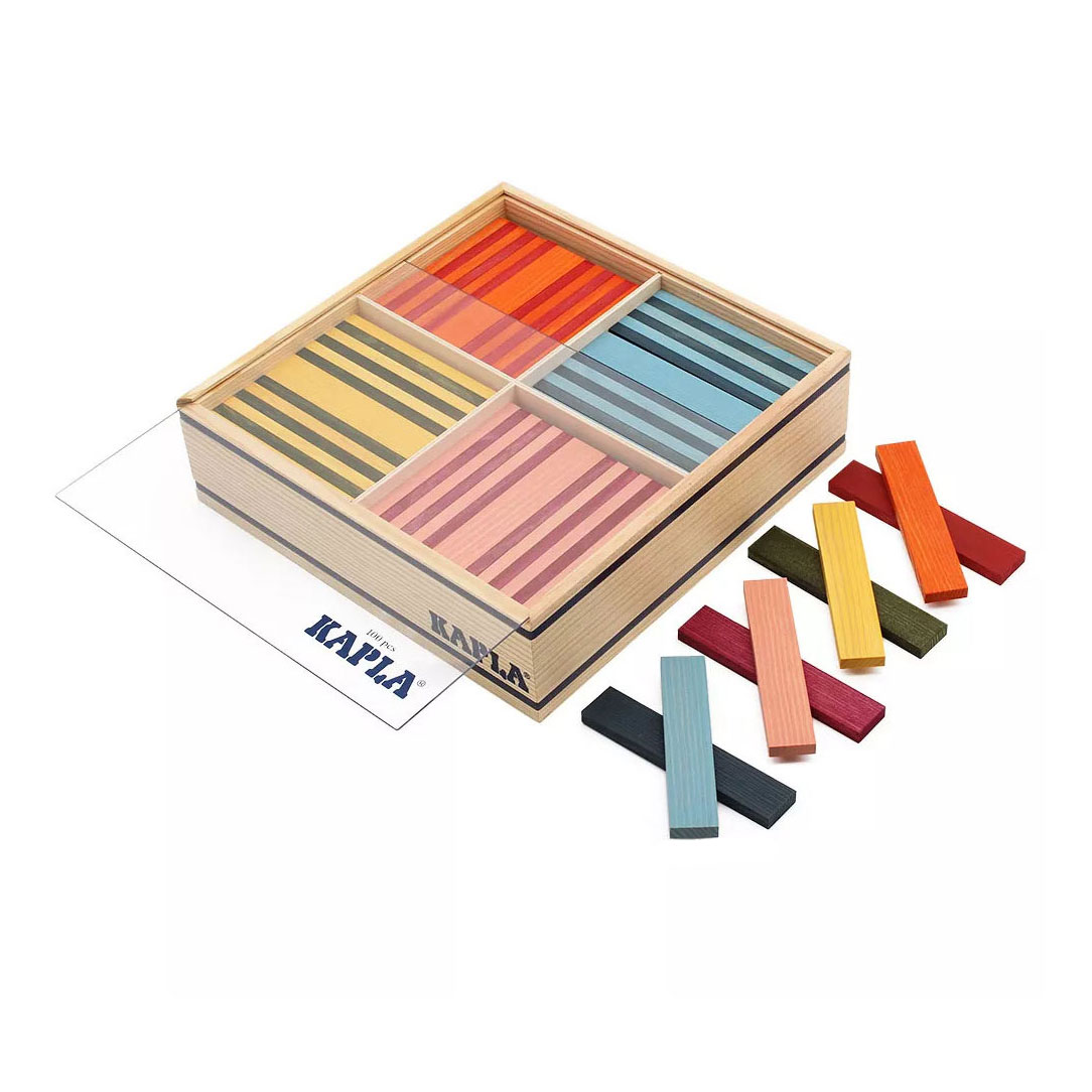 Kapla Octocolor, 100 planches