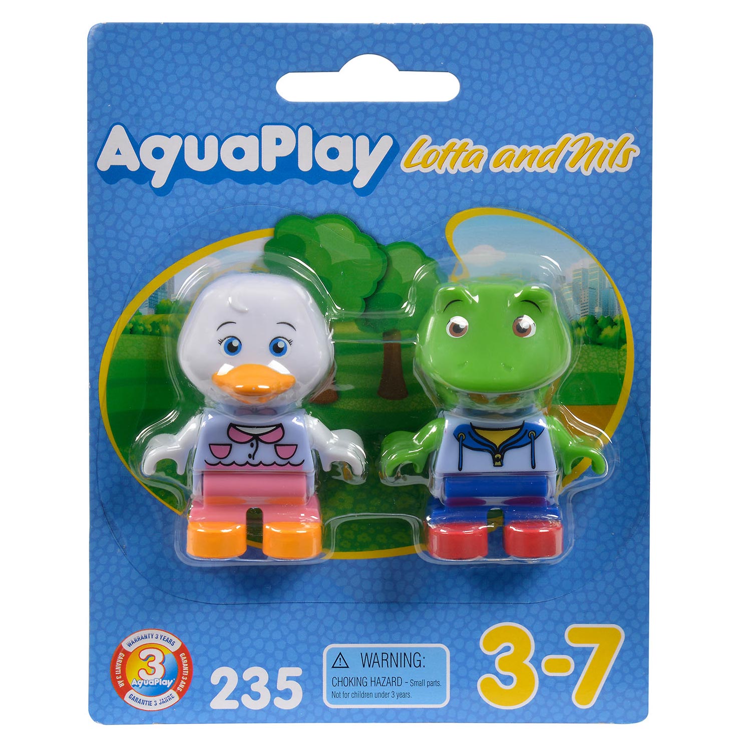 AquaPlay 235 - Speelfiguren Eend en Kikker