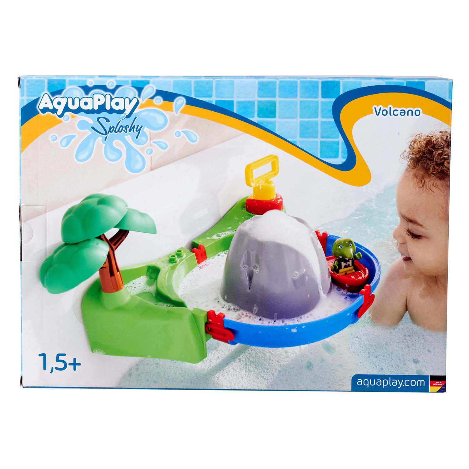 Ensemble de jeu de bain AquaPlay Sploshy Volcano