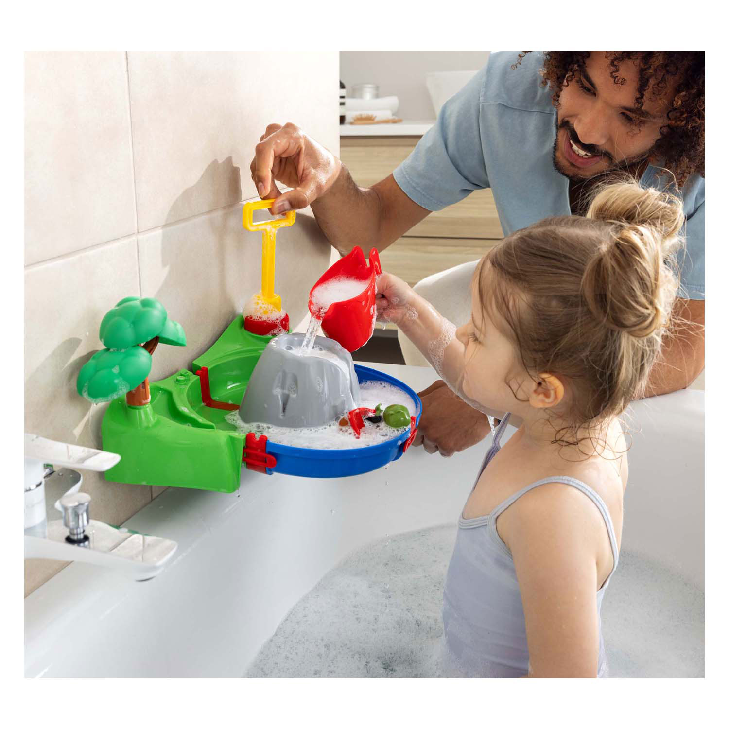Ensemble de jeu de bain AquaPlay Sploshy Volcano