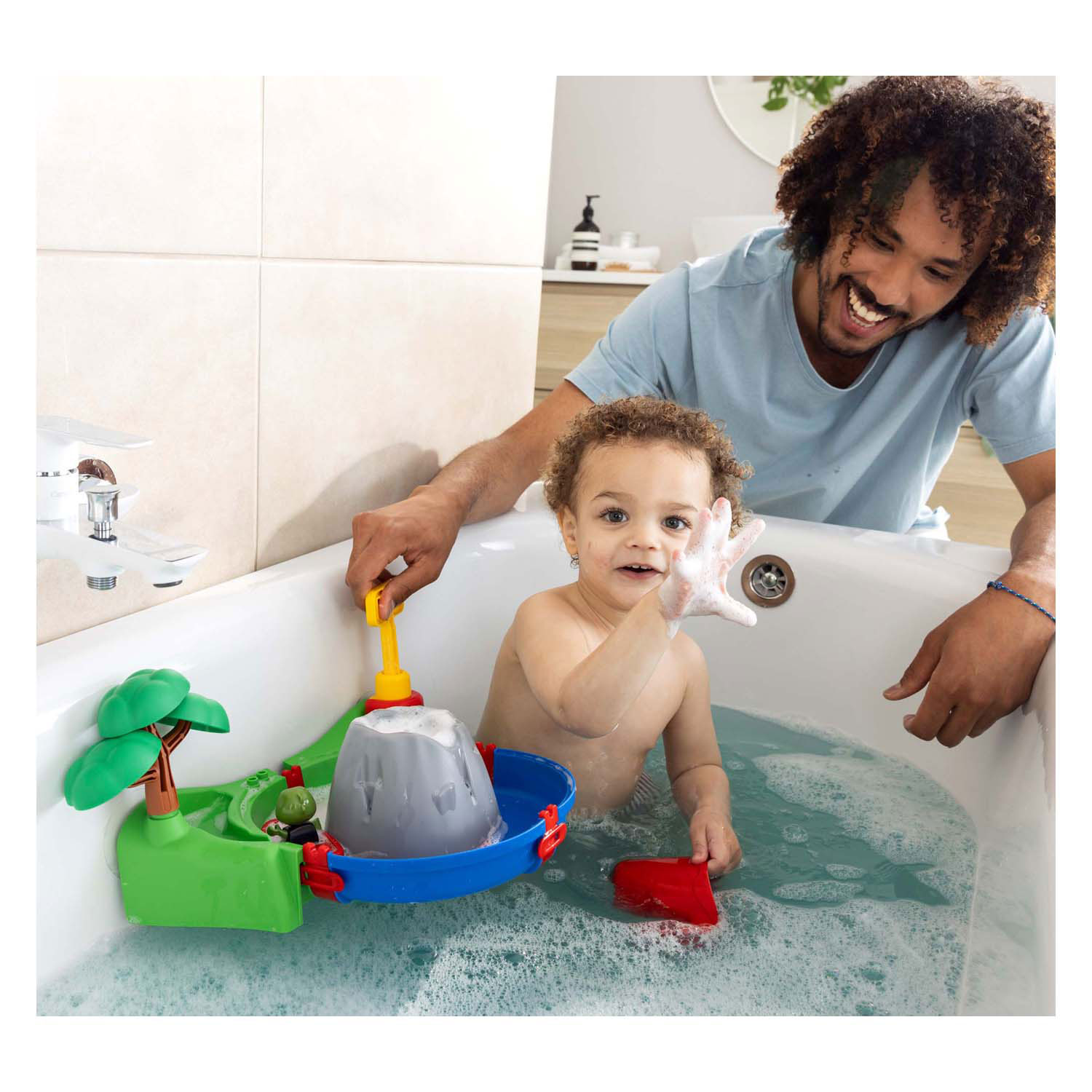Ensemble de jeu de bain AquaPlay Sploshy Volcano