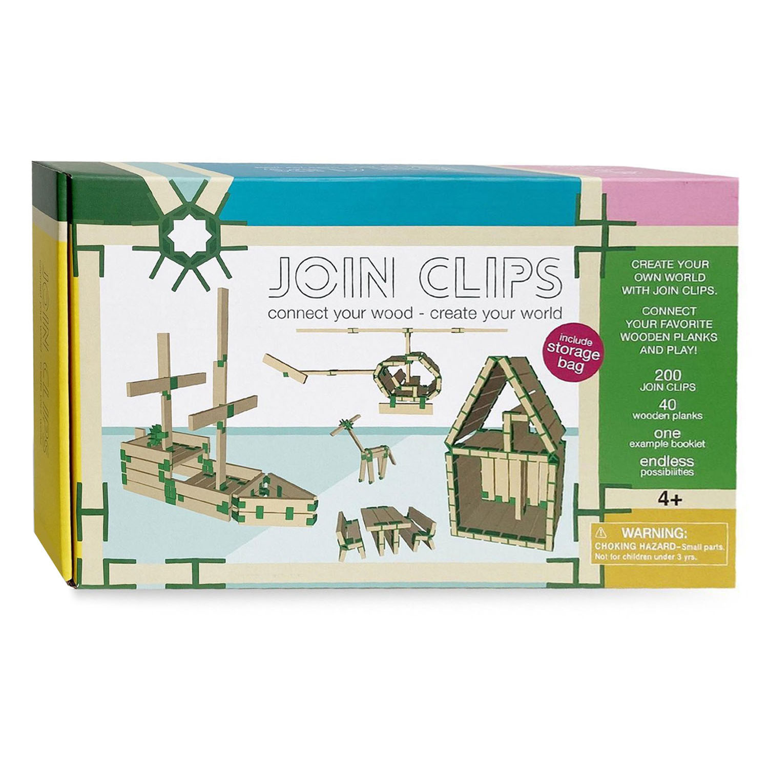 JOIN CLIPS Éléments de connexion Kit de démarrage, 240 pcs.