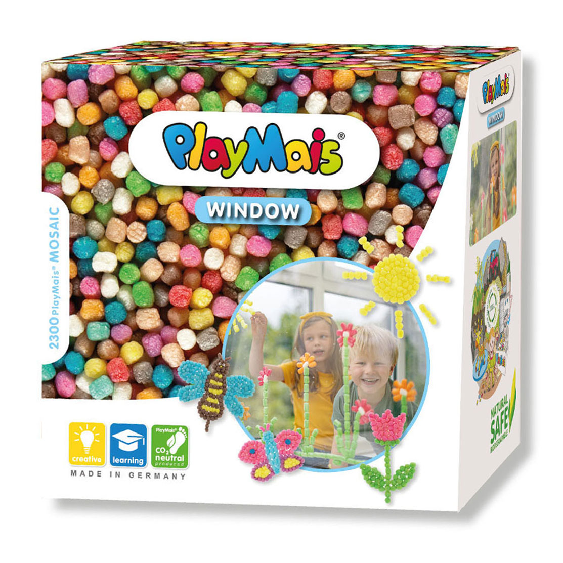 PlayMais Fenstermosaik - Frühling, 2300St.