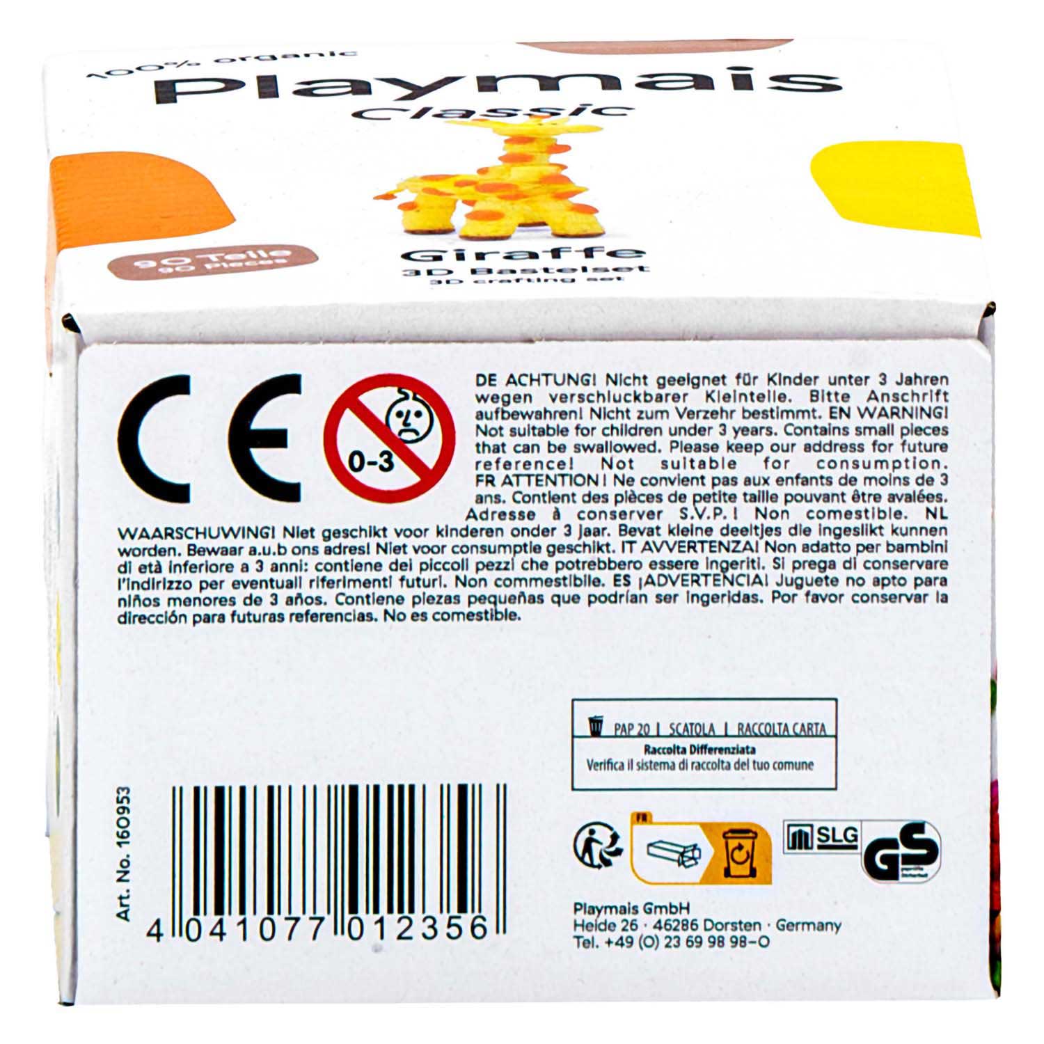 PlayMais Classic 3D Giraf - 90st.