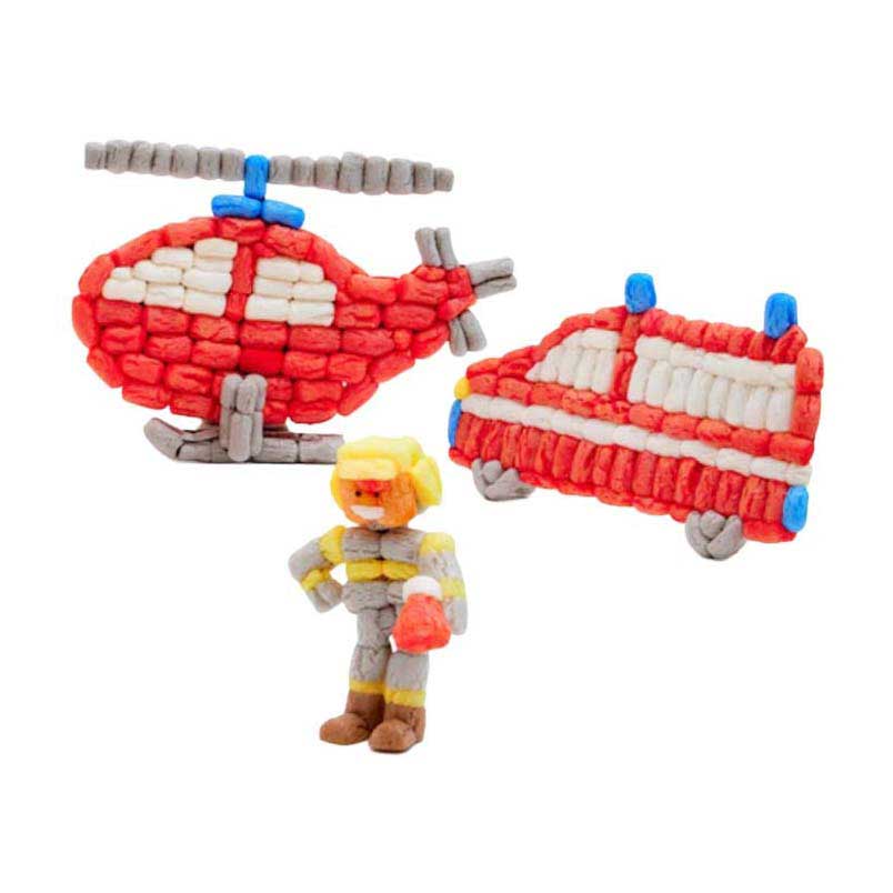 PlayMais Classic Brandweer - 800st.