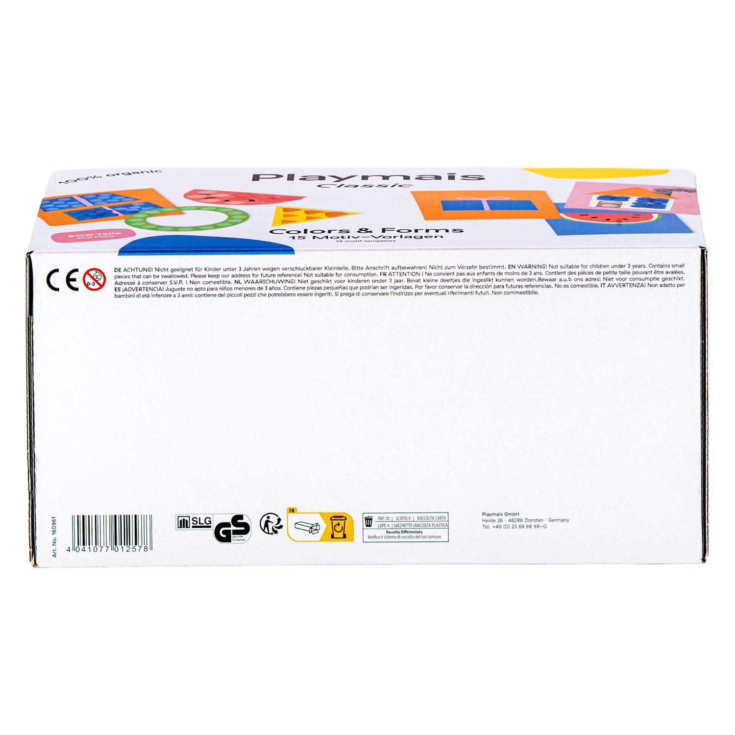 PlayMais Classic Colors & Forms - 800st.