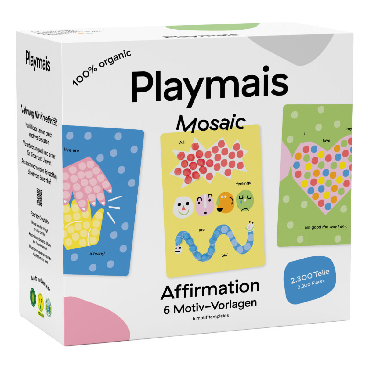 PlayMais Mosaic Affirmation - 2300 Stukjes