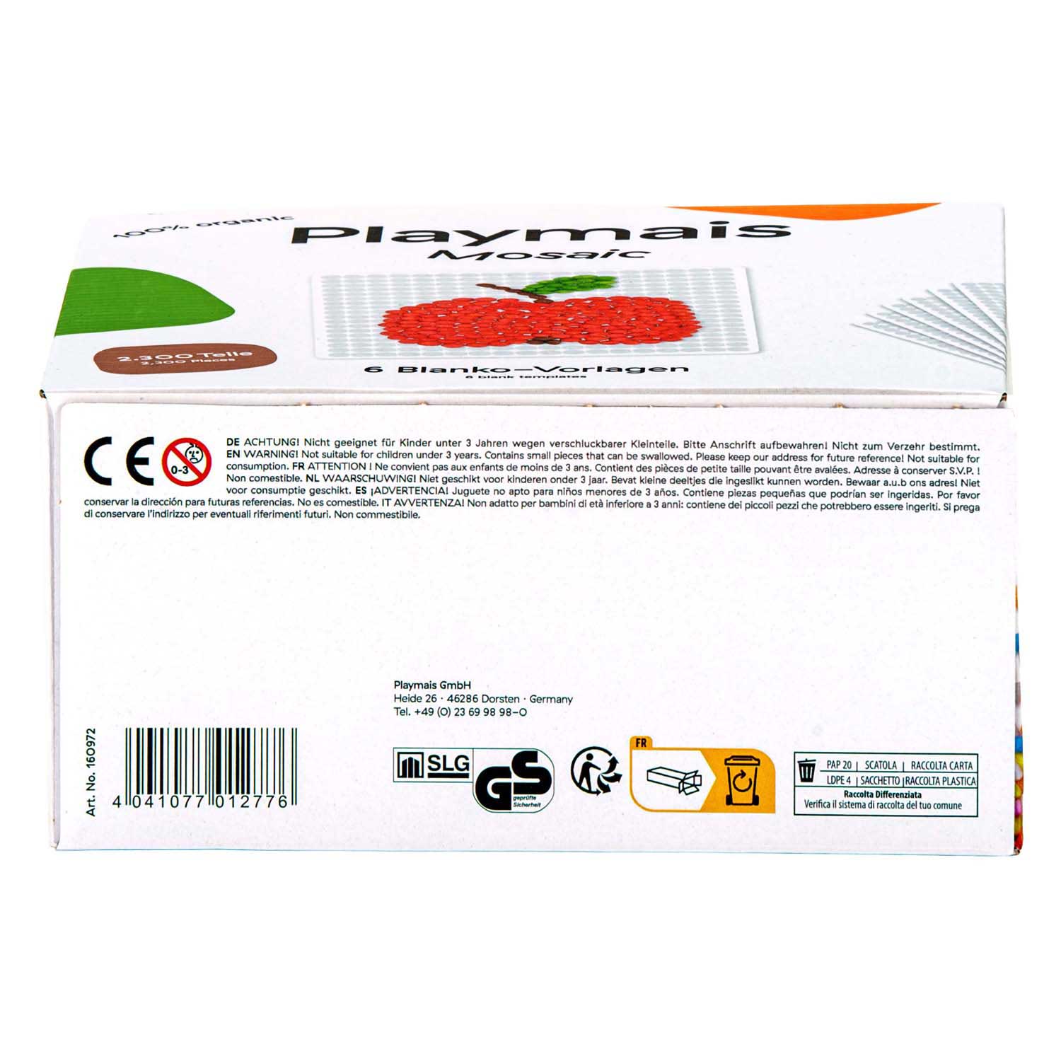 PlayMais Mosaic Knutselset - 2300st.