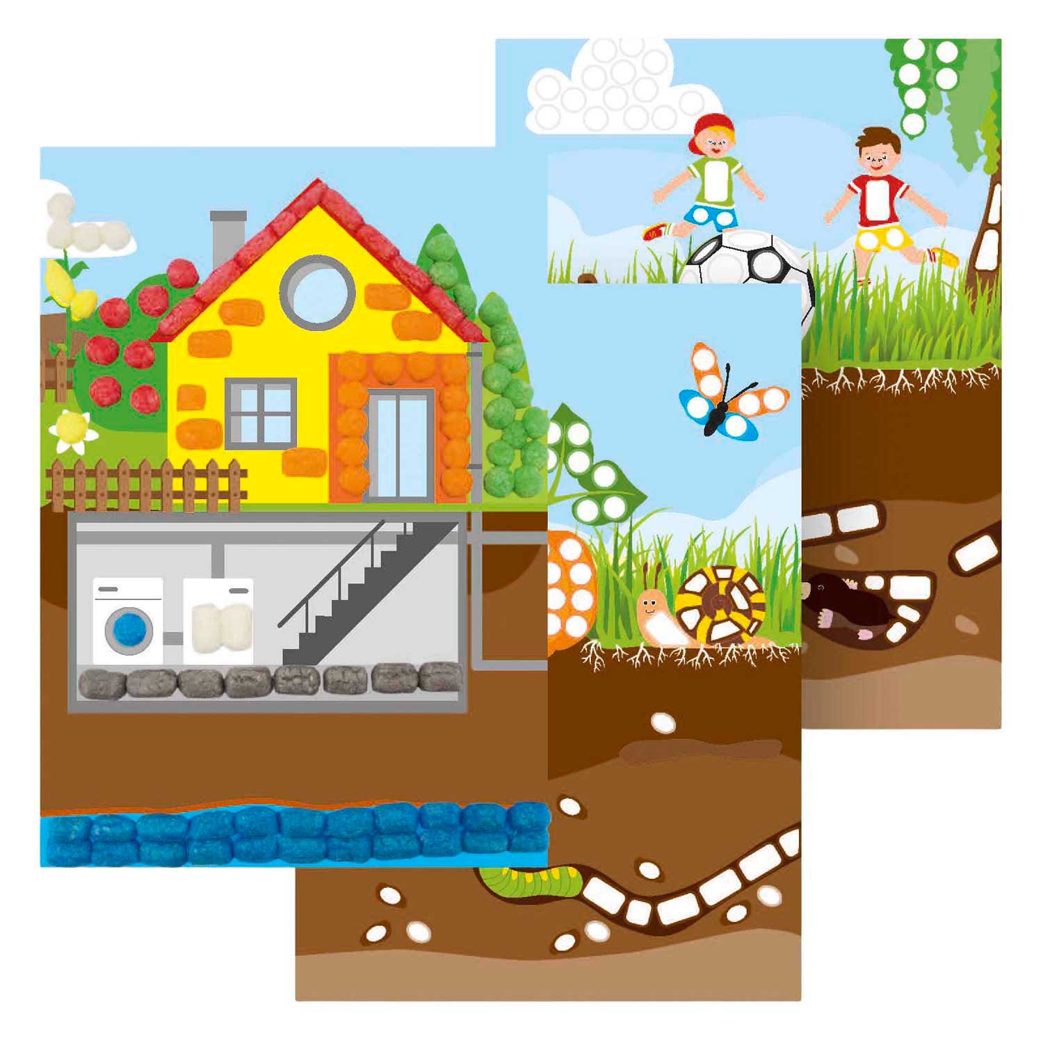 PlayMais Eduline Above & Below