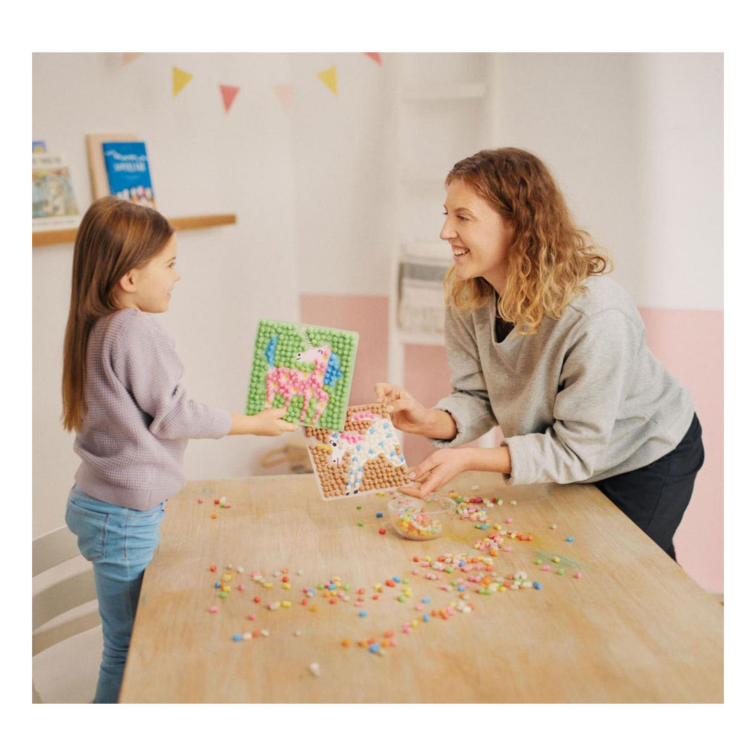 Playmais Mosaic Kaarten Versieren Eenhoorn