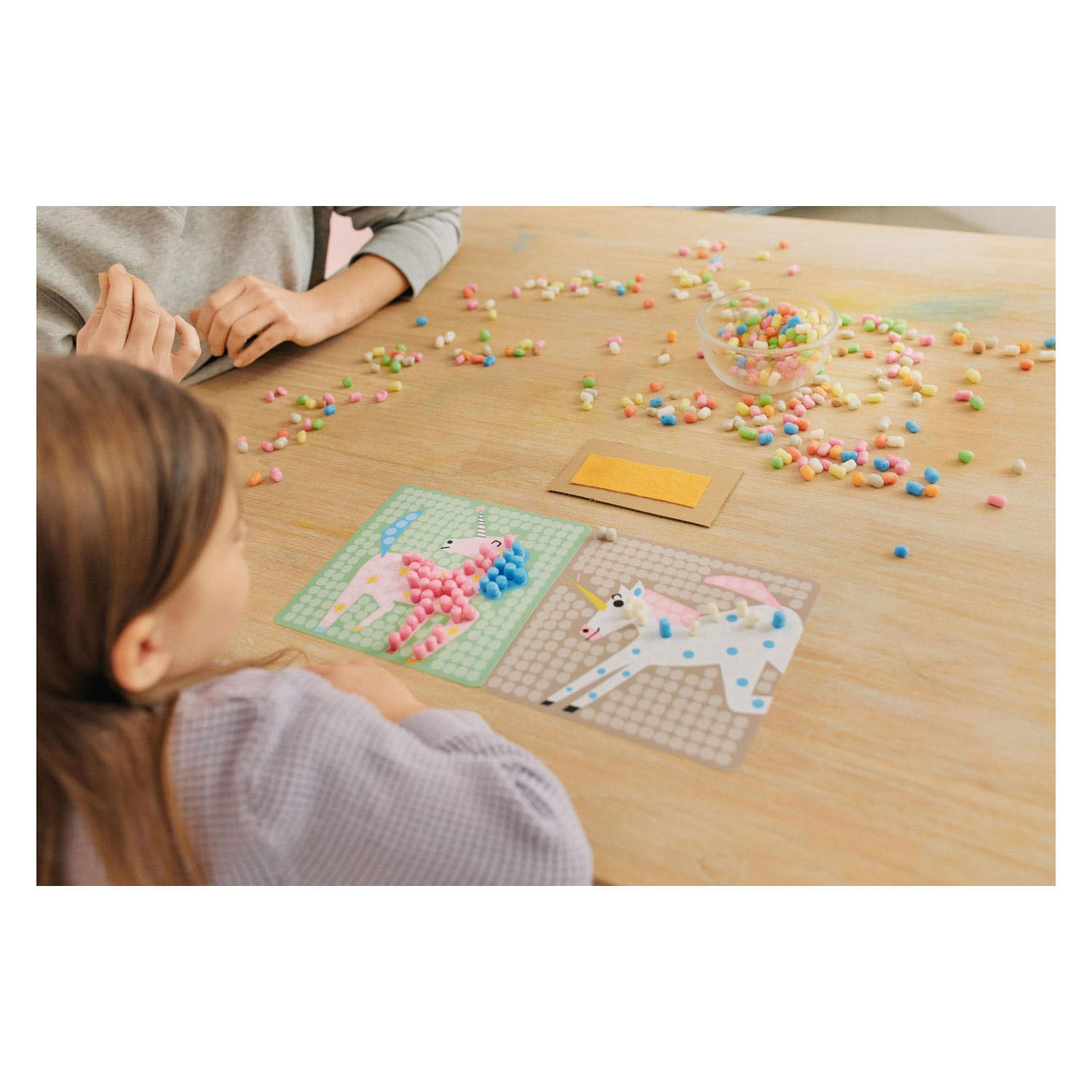 Playmais Mosaic Kaarten Versieren Eenhoorn