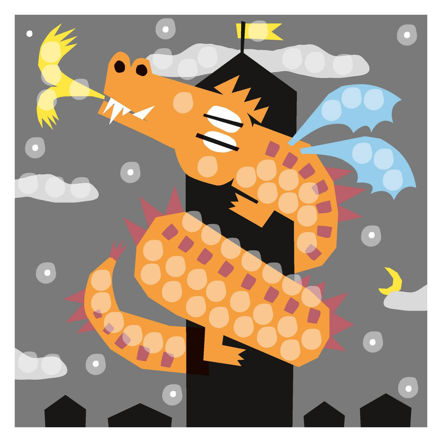 Playmais Mosaic Kaarten Versieren Draak